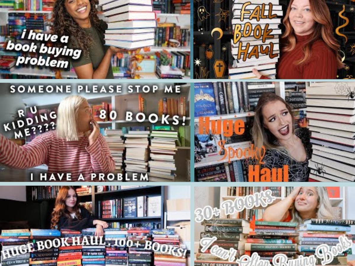 Hey BookTuber, your book hauls? Not a good look for COP26
